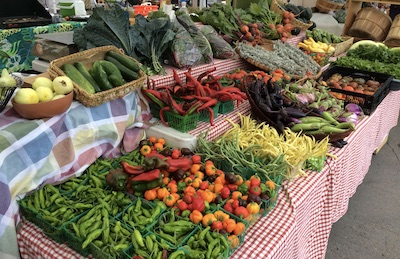 market stand